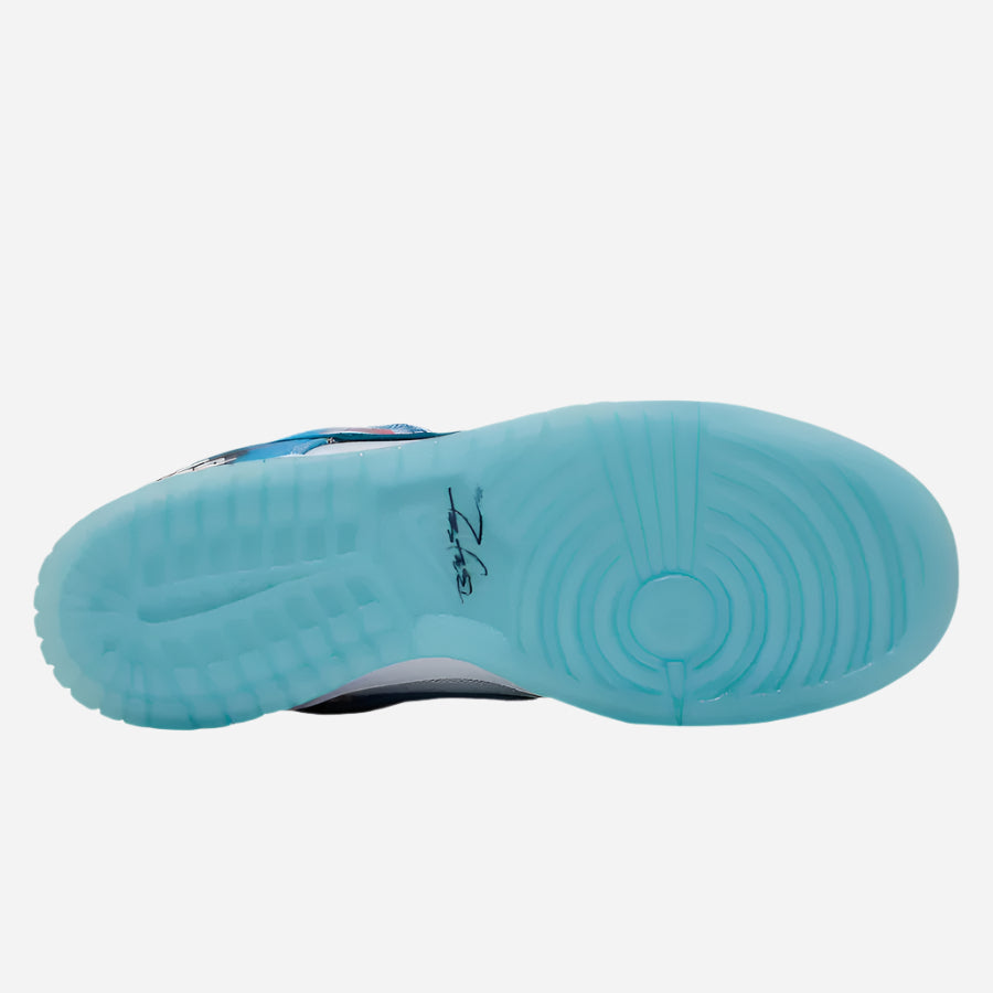 FUTURA LABORATORIES x NIKE DUNK LOW SB BLEACHED AQUA