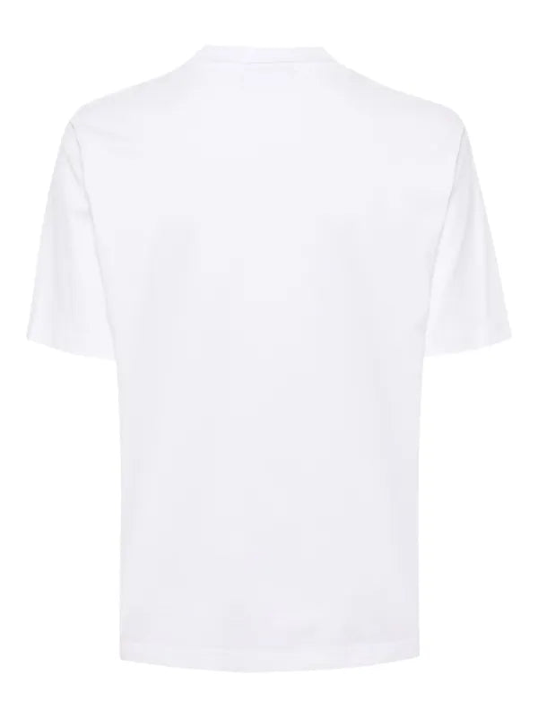 logo-patch cotton T-shirt