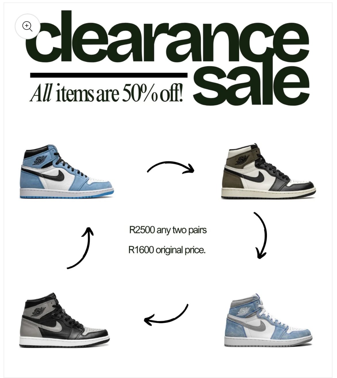 Any 2 Jordan 1โs