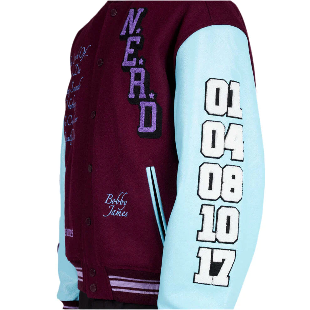 Pleasure x N.E.R.D varsity jacket