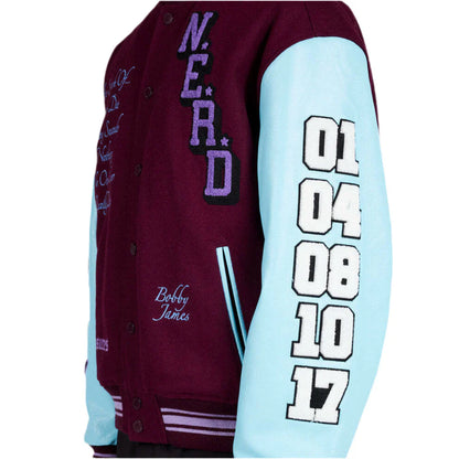 Pleasure x N.E.R.D varsity jacket