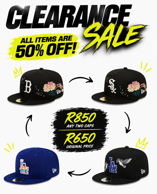 Any 2 fitted cap’s