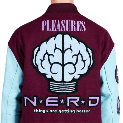 Pleasure x N.E.R.D varsity jacket