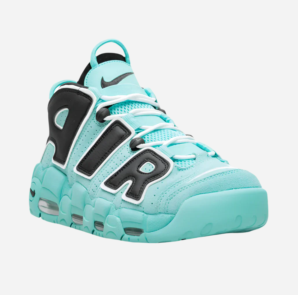 NIKE AIR MORE UPTEMPO 96 QS Light Aqua" Sneakers