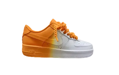NIKE AIR FORCE 1 CUSTOM TWO TONE ROPE LACES