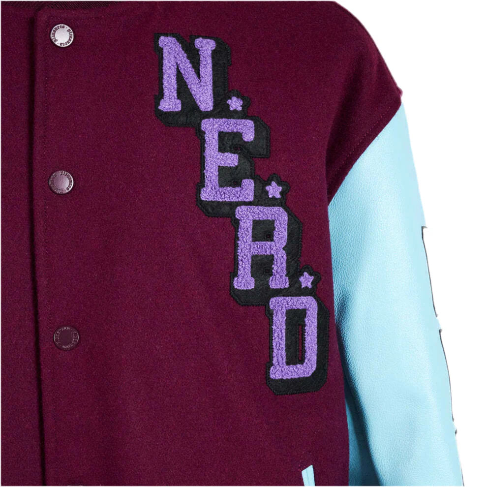 Pleasure x N.E.R.D varsity jacket