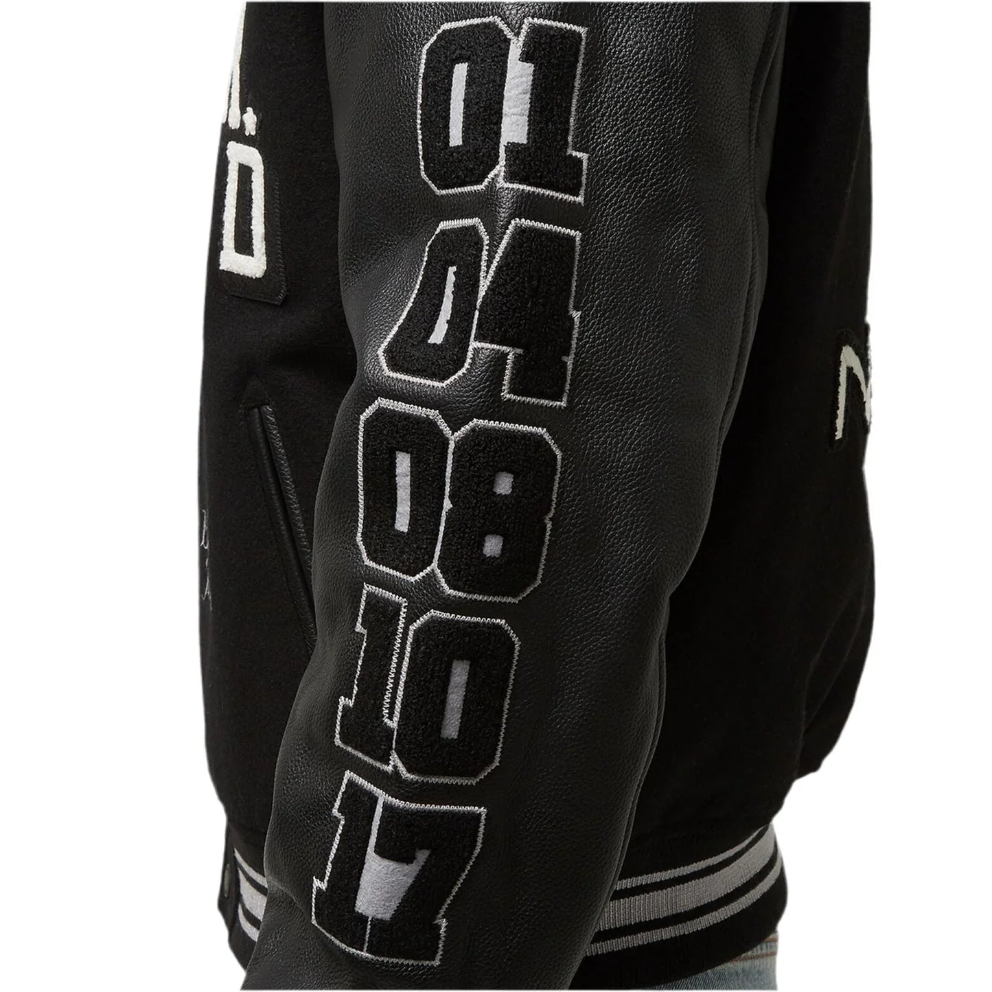 Pleasure x N.E.R.D varsity jacket