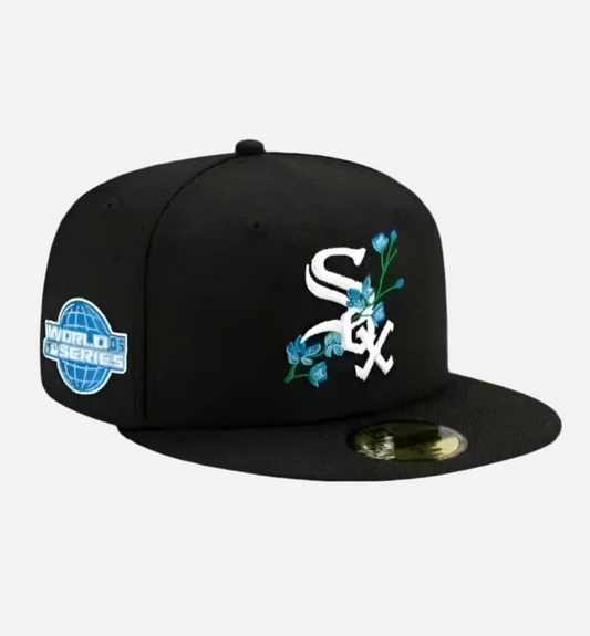 New Era 59FIFTY MLB White Sox Patch Bloom Fitted Cap