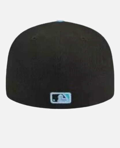 New Era Black Miami Marlins
Pastel Undervisor 59FIFTY Fitted Cap