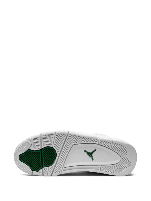 AIR JORDAN 4 RETRO WHITE METALLIC GREEN
