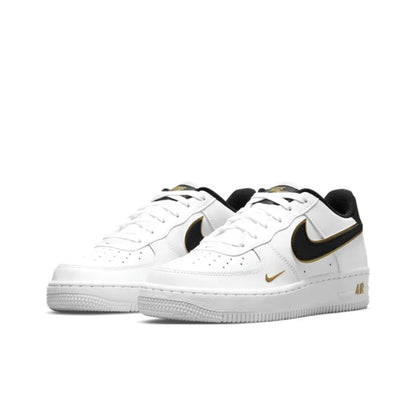 Air Force 1 '07 LV8 "Double Swoosh - White/ Black/Gold'