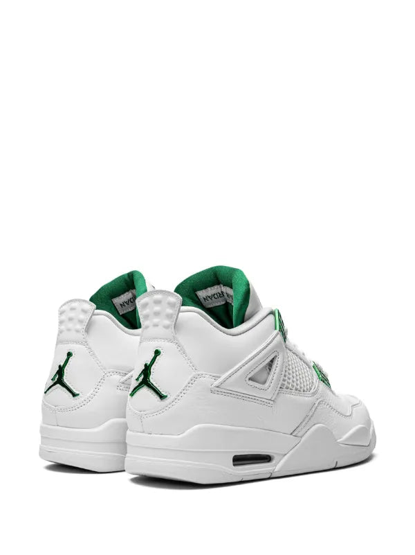AIR JORDAN 4 RETRO WHITE METALLIC GREEN