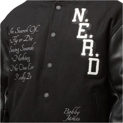 Pleasure x N.E.R.D varsity jacket