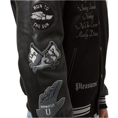Pleasure x N.E.R.D varsity jacket
