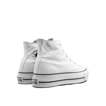 Converse Pale Platform Lift High Top Trainers