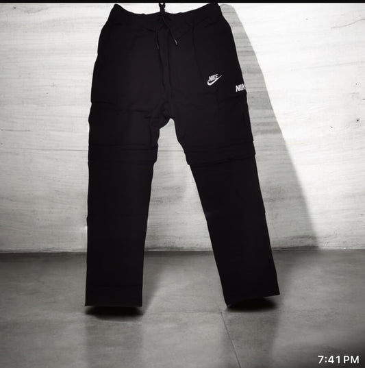 Black cargo pants