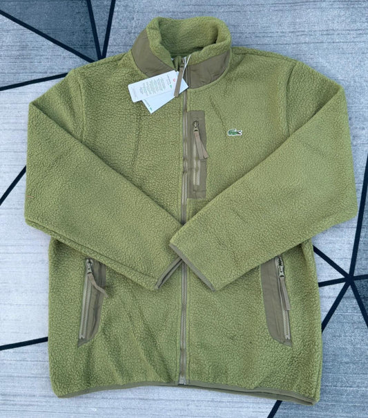Men's Colorblock Fleece Zip-Up