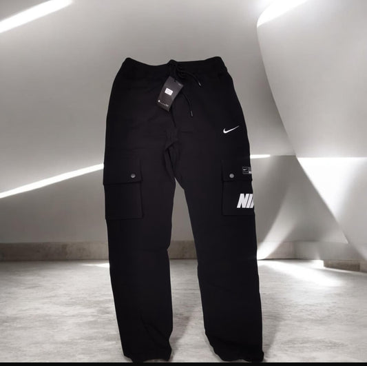 Black cargo pants