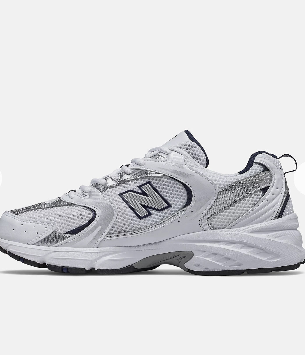 Balance 530 White with natural indigo