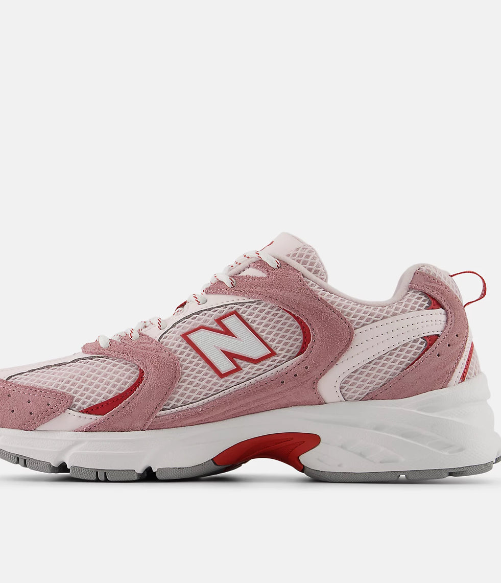 Balance 530 Rosewood with pink salt and shadow red