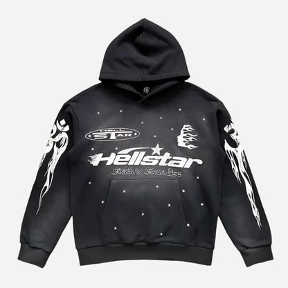 Hellstar Flame Flare Hoodie & Pants Set