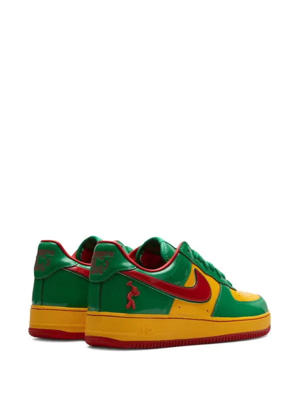 Nike x Lil Yachty Concrete Boys Air Force 1 Low "Lucky Green/Mystic Red" sneakers