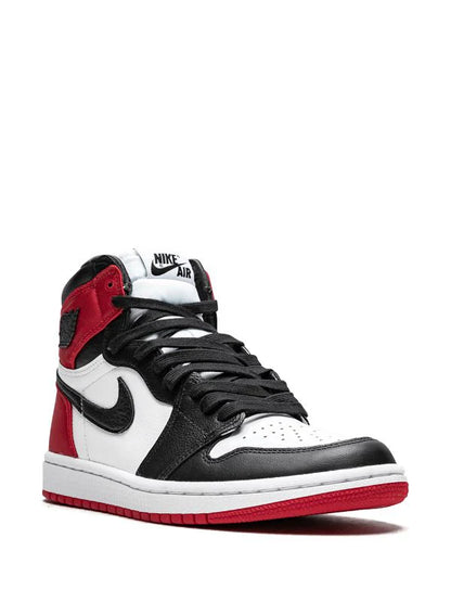 Jordan 1 High OG "Satin Black Toe" sneakers