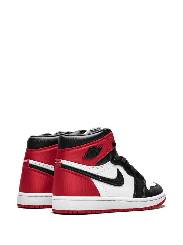 Jordan 1 High OG "Satin Black Toe" sneakers