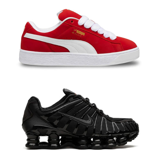 Puma XL x Nike Shox bundle