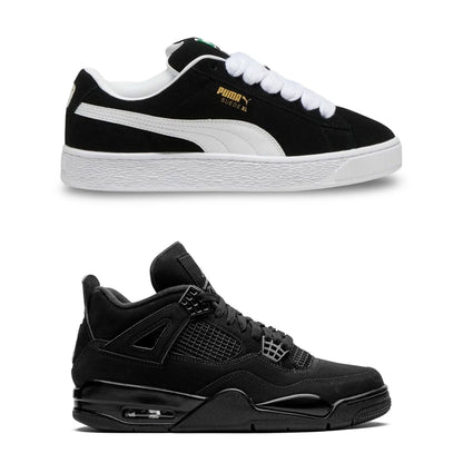 Suede xL x black cat bundle