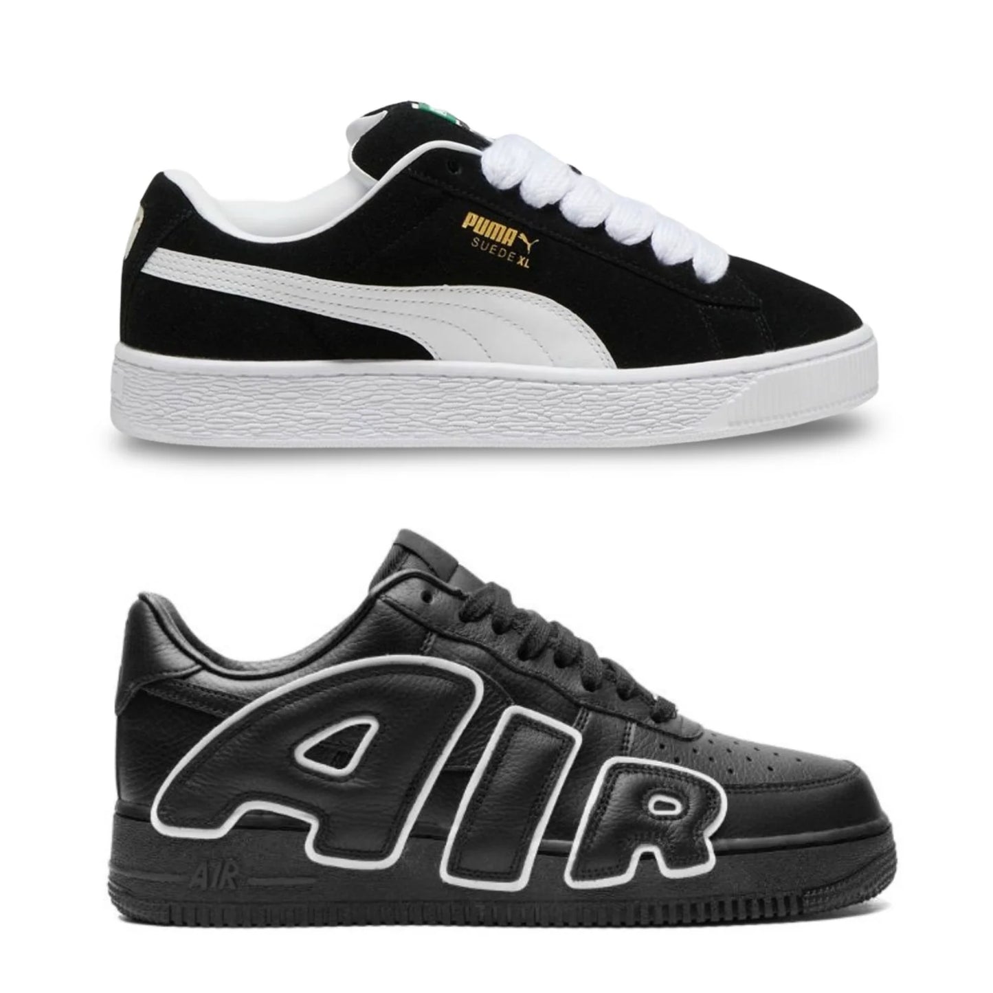 Suede xL x airforce 1 cactus jack bundle