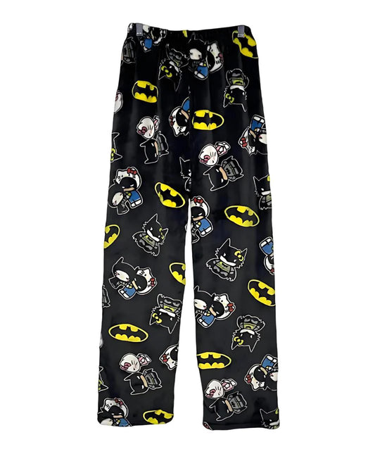 comfortable hello kitty X Batman pyjama pants