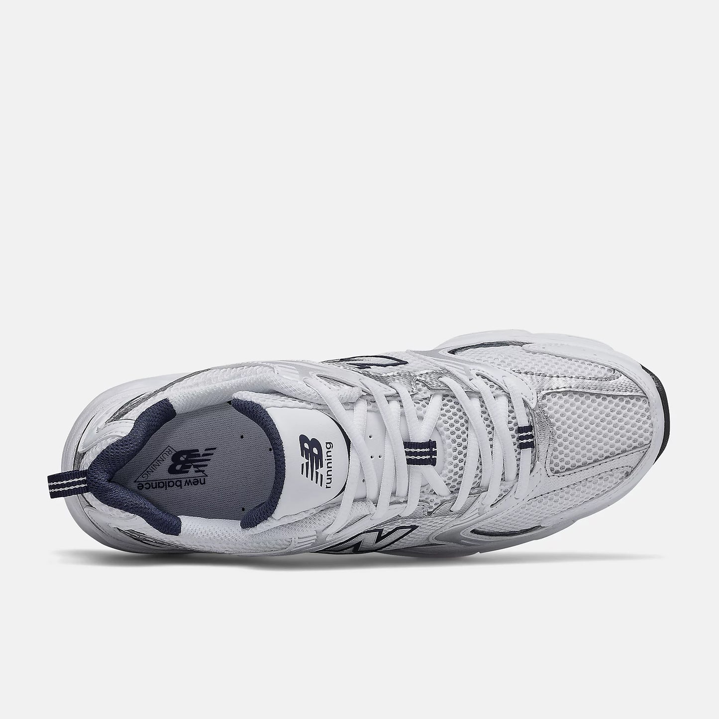 Balance 530 White with natural indigo
