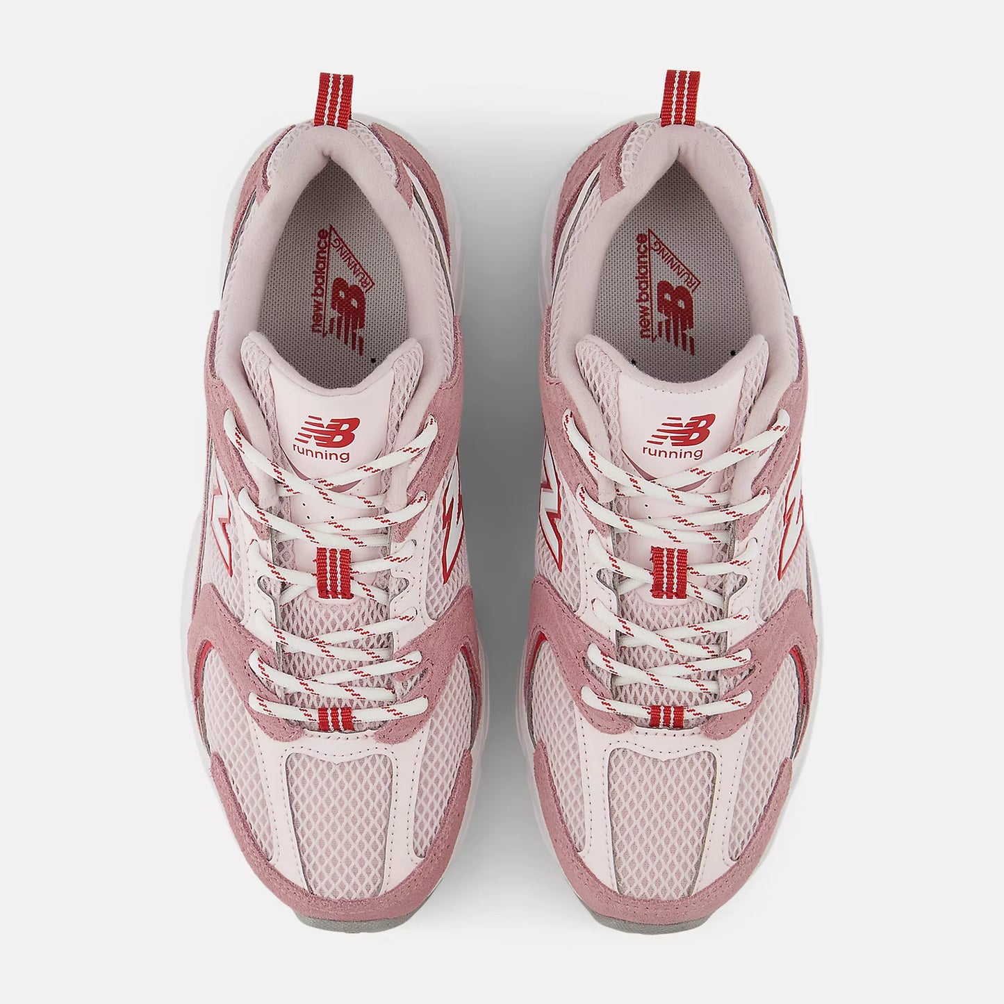 Balance 530 Rosewood with pink salt and shadow red