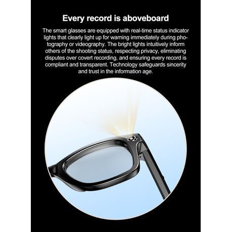 8 megapixel Smart Ai Glasses