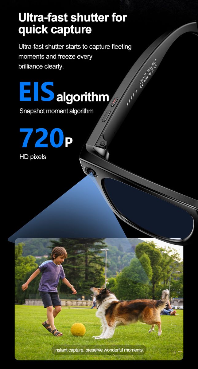 8 megapixel Smart Ai Glasses