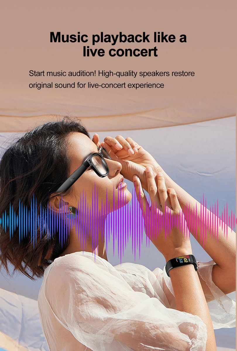 8 megapixel Smart Ai Glasses