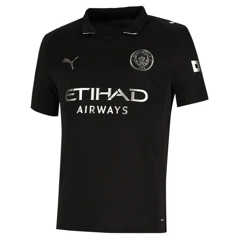 MANCHESTER CITY FC AWAY JERSEY MENS BLACK