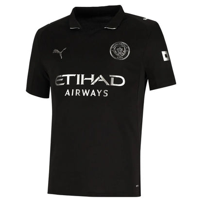MANCHESTER CITY FC AWAY JERSEY MENS BLACK