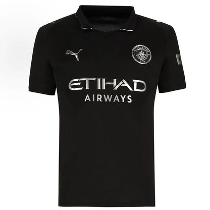 MANCHESTER CITY FC AWAY JERSEY MENS BLACK