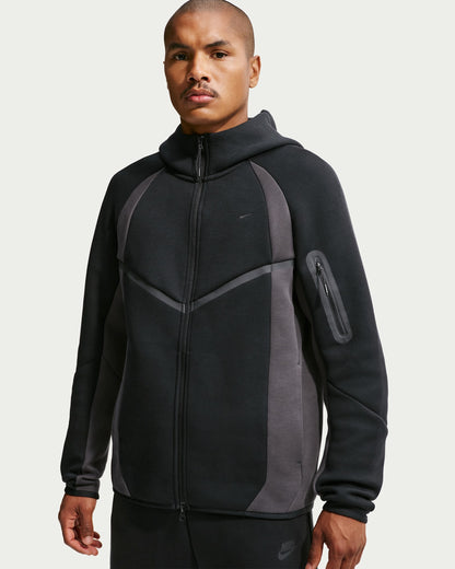 Men's Colour-Block Full-Zip Fleece Windrunner Jacket