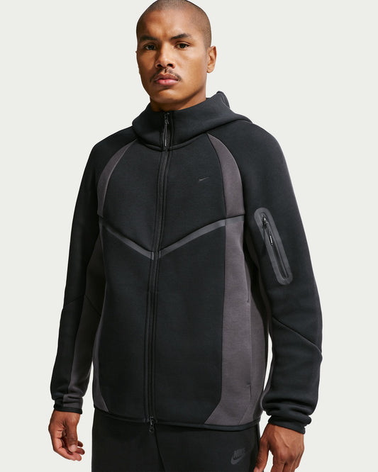 Men's Colour-Block Full-Zip Fleece Windrunner Jacket