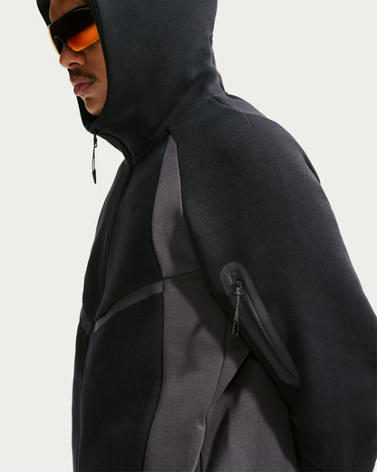 Men's Colour-Block Full-Zip Fleece Windrunner Jacket
