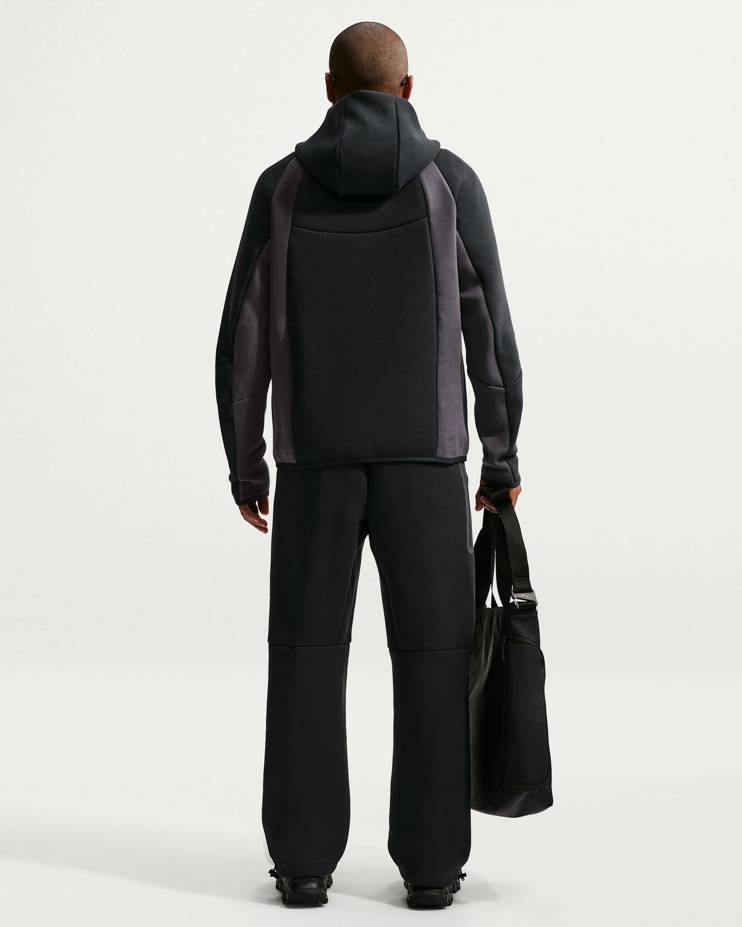 Men's Colour-Block Full-Zip Fleece Windrunner Jacket