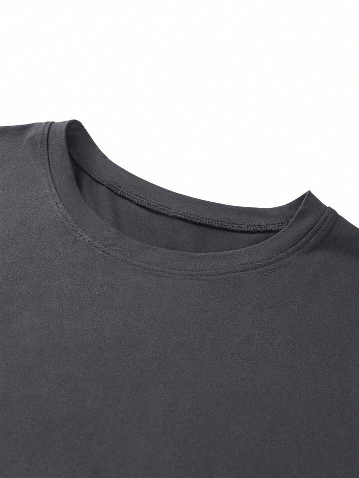 Men's Fashionable Versatile Daily Commute "Never Give Up" Printed