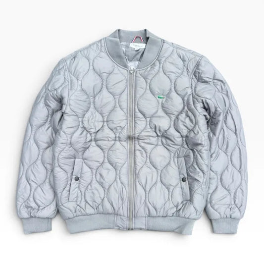 quilted bomber jacket