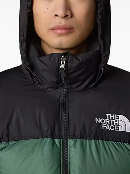 hooded puffer jacket