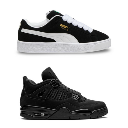 Puma xL x black cat includes FREE New era cap