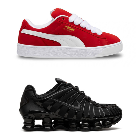 Puma xL x Nike shox includes FREE New era cap