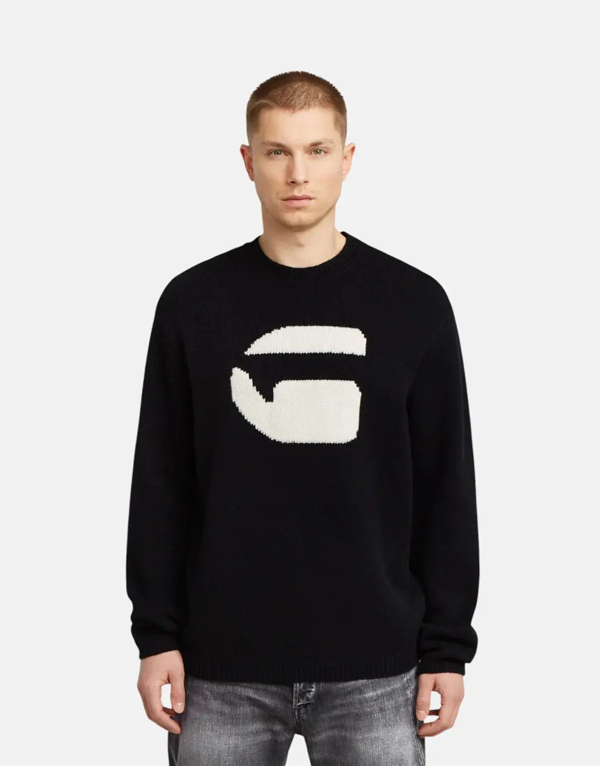 G Logo Relaxed Knit Jersey